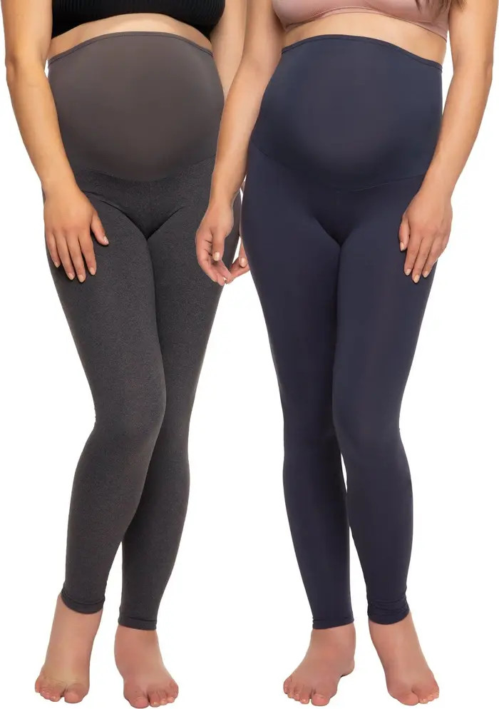 Velvety Soft Maternity Leggings 2 Pack | Nordstrom