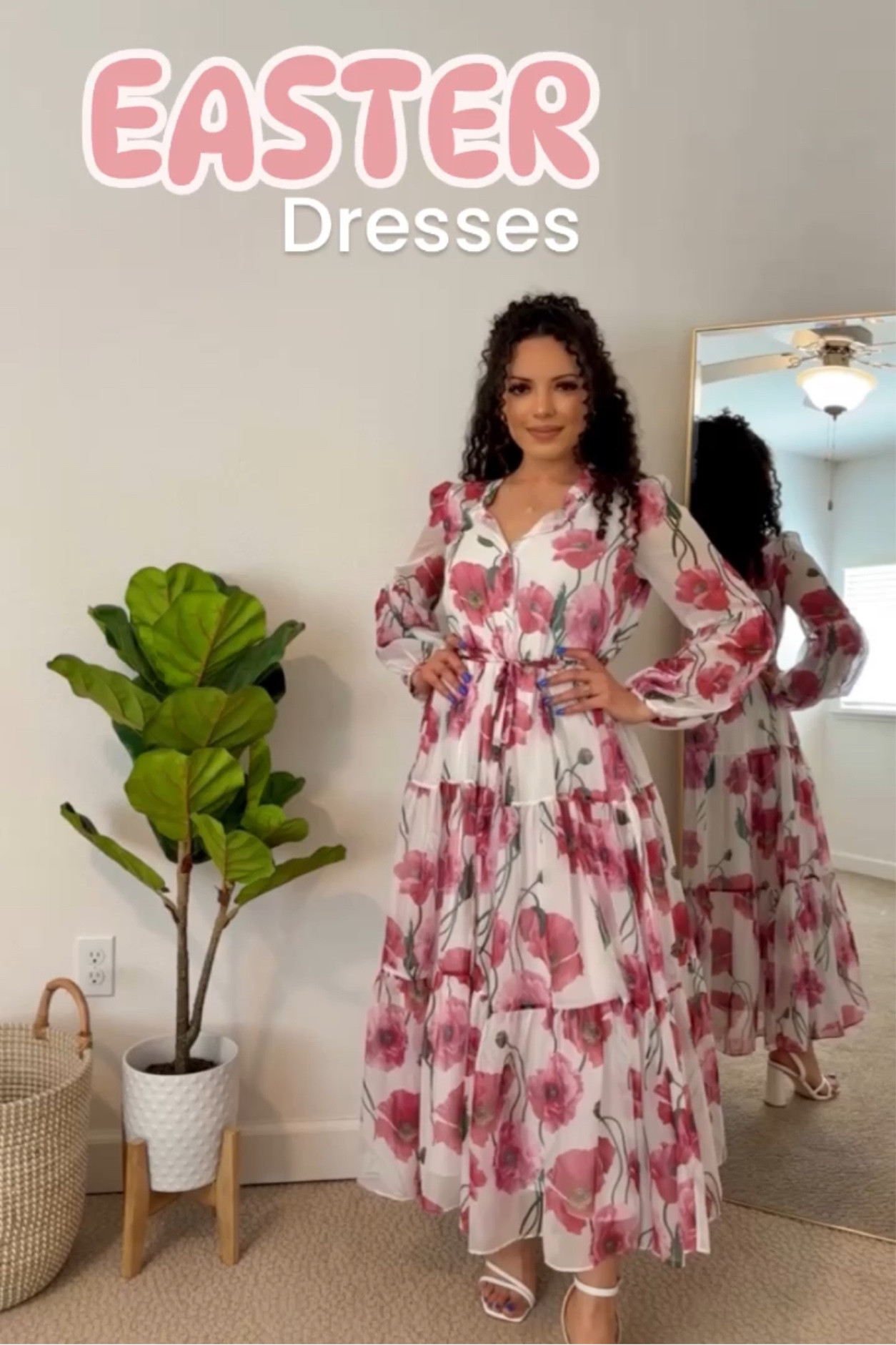 Linked some Easter and Spring Dresses along with belts, gold necklace, white block heels, and gold hoop earrings. 

#LTKSpringSale #LTKstyletip #LTKfindsunder50