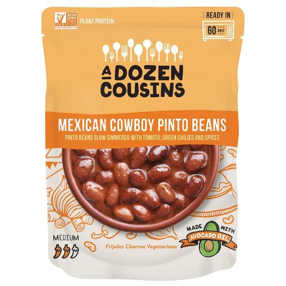 A Dozen Cousins Mexican Cowboy Beans - 10oz | Target