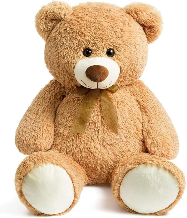 HollyHOME Big Teddy Bear Large Teddy Bear Stuffed Animal Birthday Valentines Day Plush for Kids a... | Amazon (US)