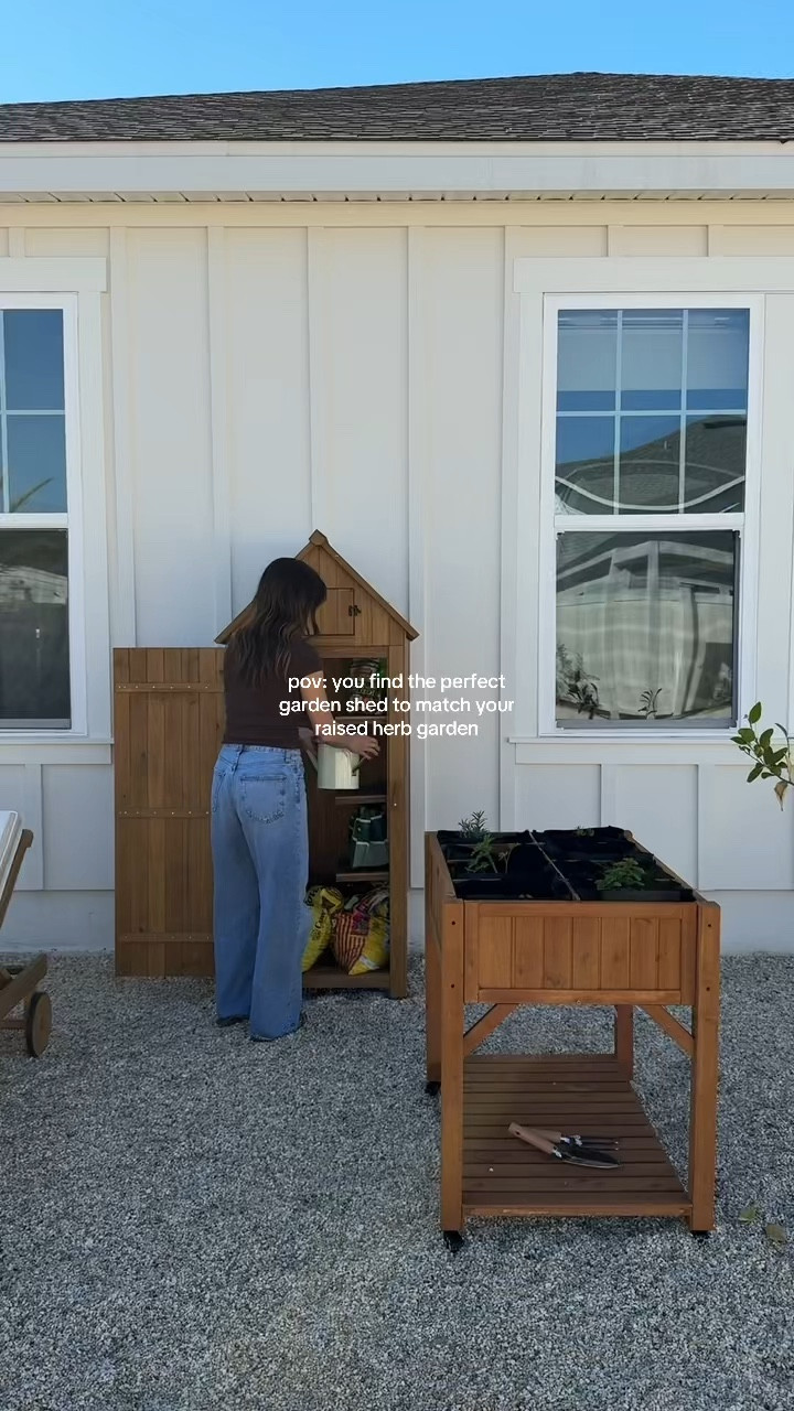 Finding the perfect garden shed to match your DIY herb garden >> 

#LTKdayinmylife #LTKSeasonal #LTKHome