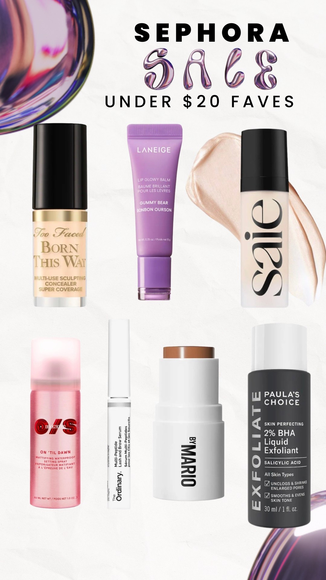 SEPHORA SALE | faves under $20