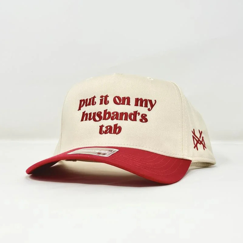 Put it on my Husband's Tab Trucker hat madhatterco hat | Walmart (US)