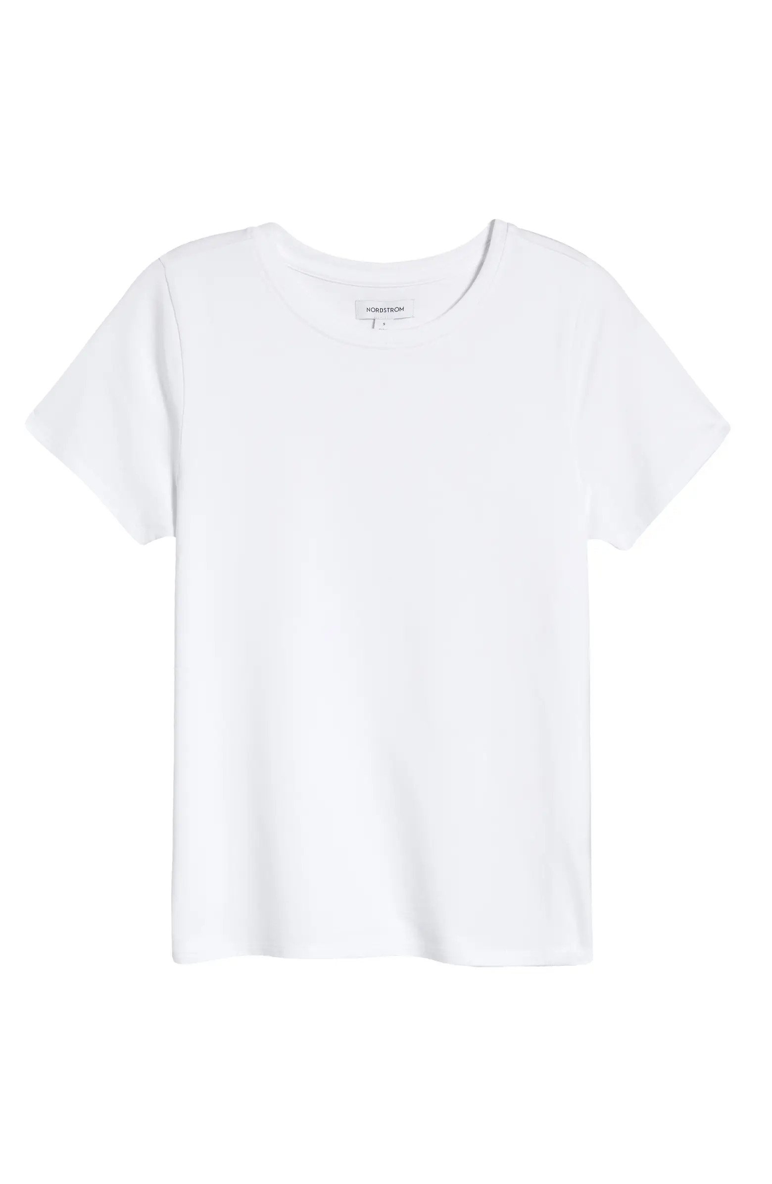 Pima Cotton Blend Crewneck T-Shirt | Nordstrom