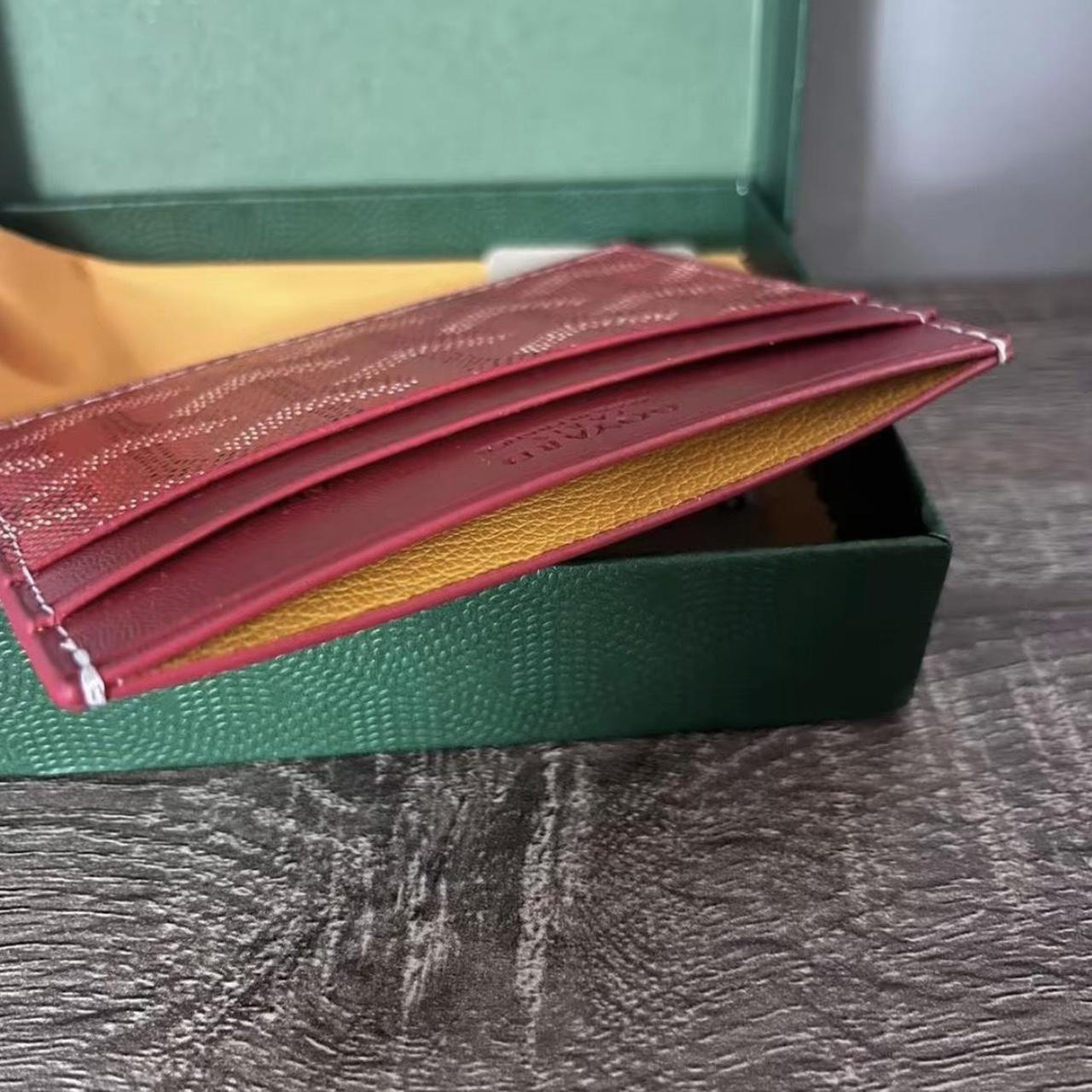 Goyard Men's Cardholders - Multi/Red | Depop US