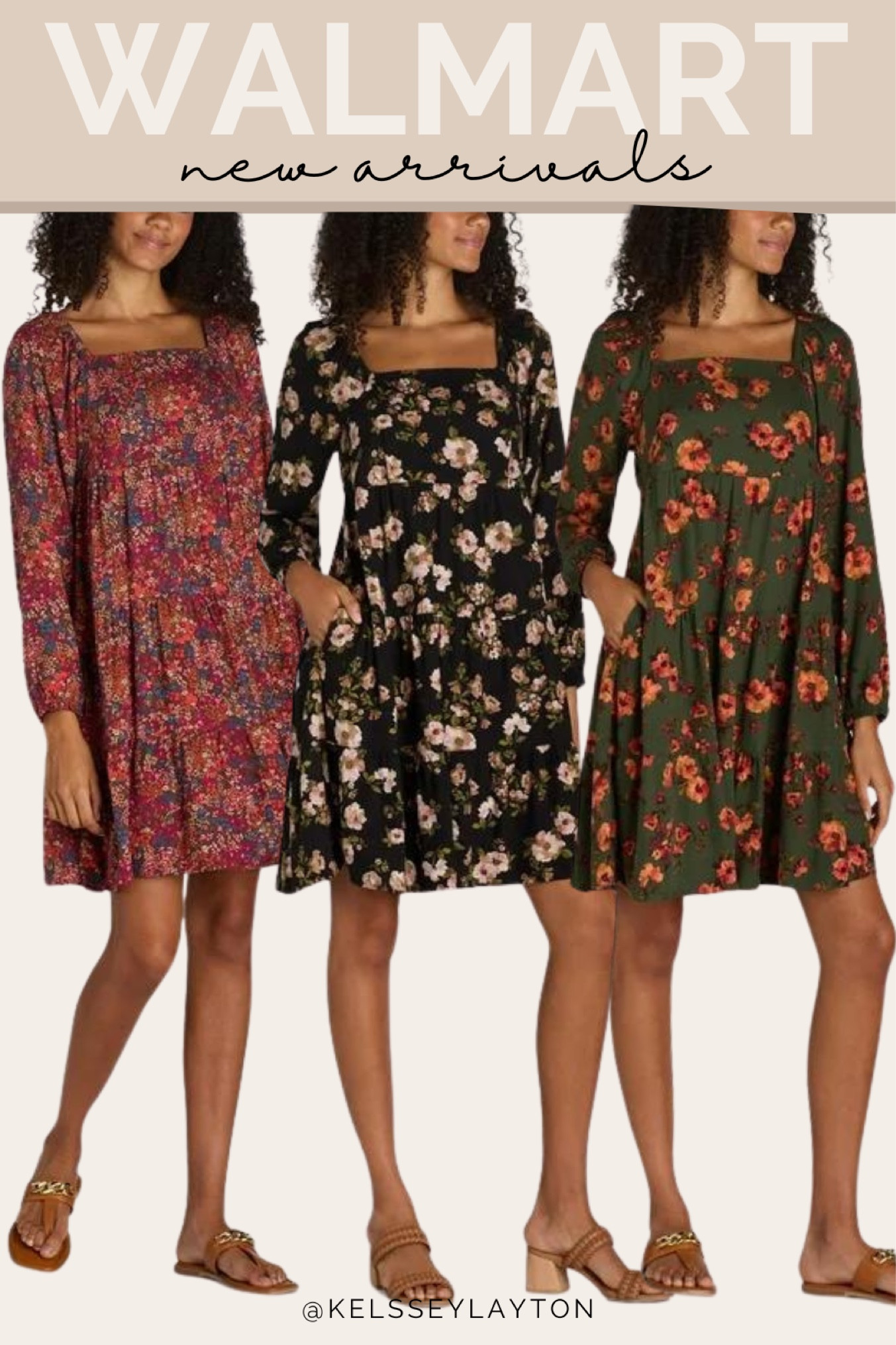Walmart new arrival, time and tru dress, mini dress, fall floral dress 

#LTKFindsUnder50 #LTKStyleTip #LTKSeasonal