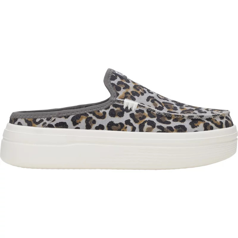 HEYDUDE Women's Wendy Austin Lift Classic Leopard Slip-on Shoes | Academy Sports + Outdoors