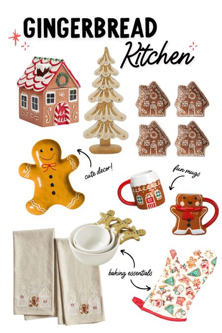 Baking is one of the best parts of the holiday season! I love making my kitchen festive with gingerbread decor. Here are my top finds this year!

#LTKHoliday #LTKhome #LTKSeasonal