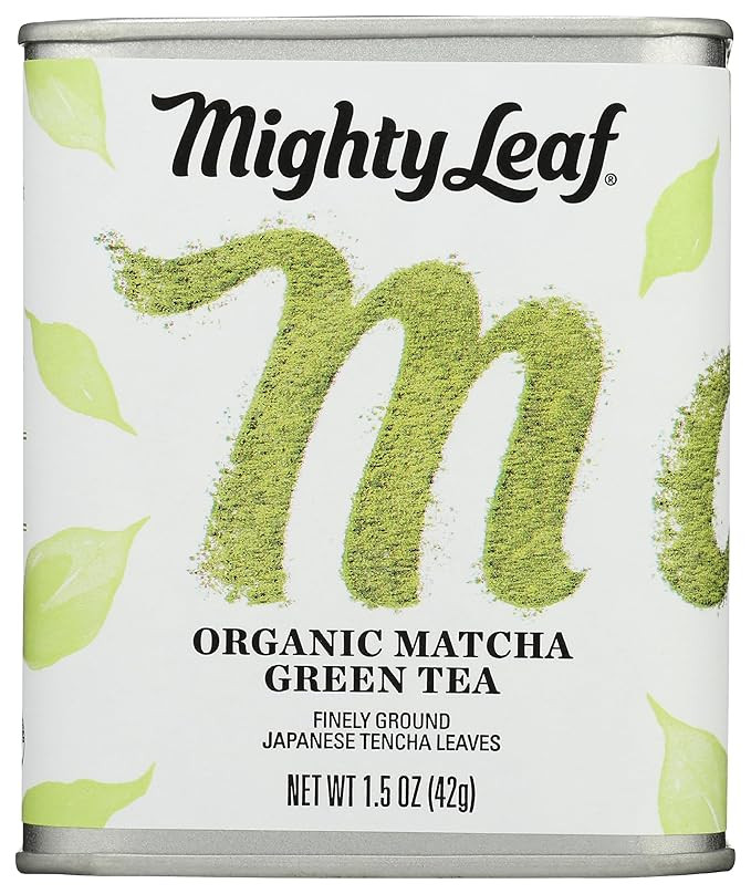 MIGHTY LEAF Organic Matcha Green Tea, 1.5 OZ | Amazon (US)