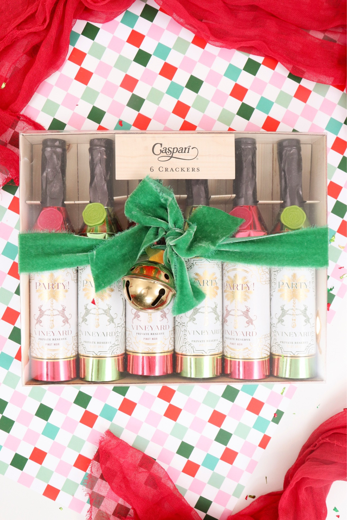 Hostess gift idea - Holiday crackers for the table!  🎁 Tie a box of crackers up with velvet ribbon & a bottle opener for a fun hostess gift!
BACKSTORY!
As a New Zealander I grew up with this very British tradition, Christmas crackers at the table were a MUST! So fun (and competitive) to crack and they always had fun prizes inside with a riddle or dad joke and a paper crown to wear for the day!
When I got to the USA I was surprised these weren’t as common so I love to gift them when I go to a friends for dinner or a party! They make for a fun conversation too!🥂🥂

#LTKGiftGuide #LTKparties #LTKHoliday