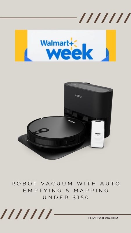 Walmart+ week sale! Robot Vacuum with auto mapping & emptying is on sale for under $150!

Home finds, robot vacuum, Walmart sale, Walmart finds

#LTKhome #LTKsalealert