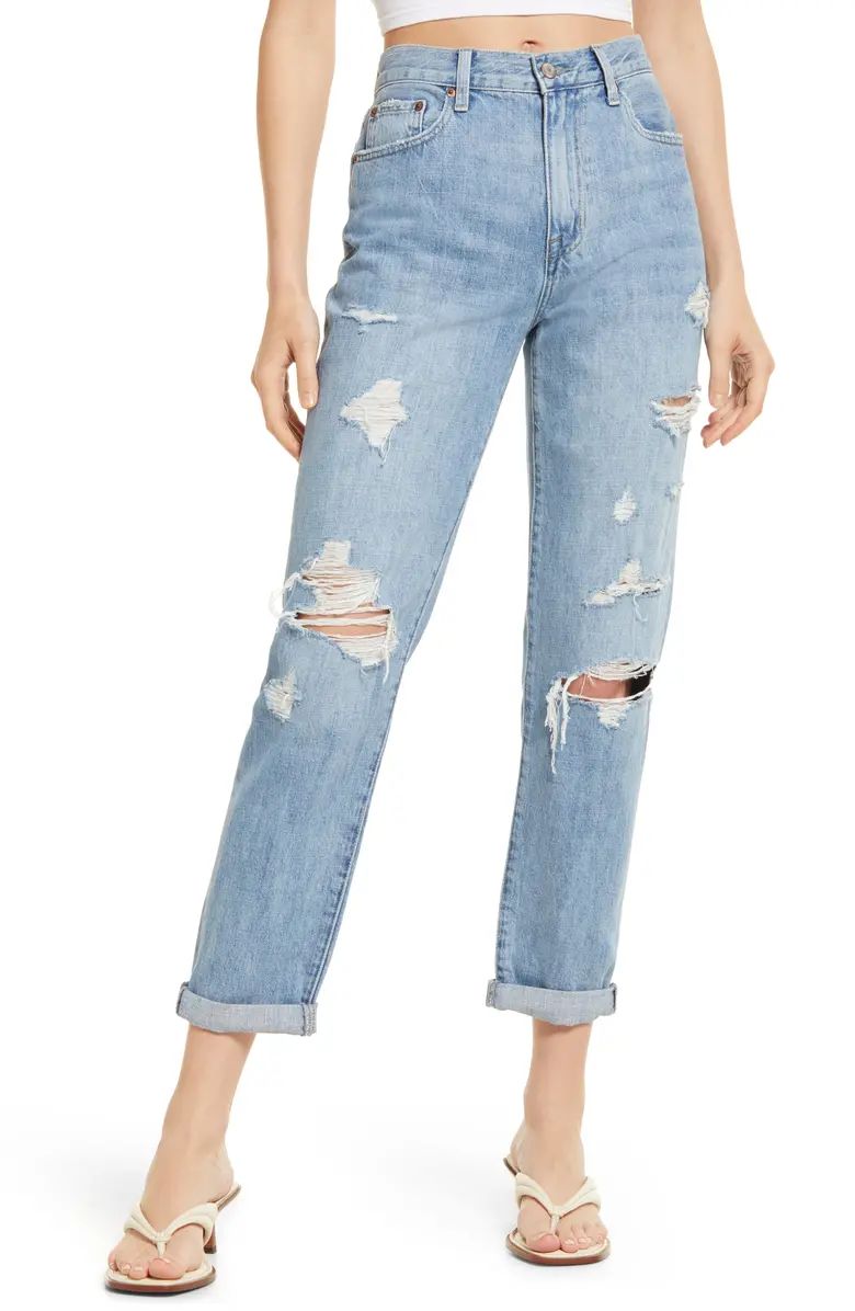 Presley High Waist Boyfriend Jeans | Nordstrom