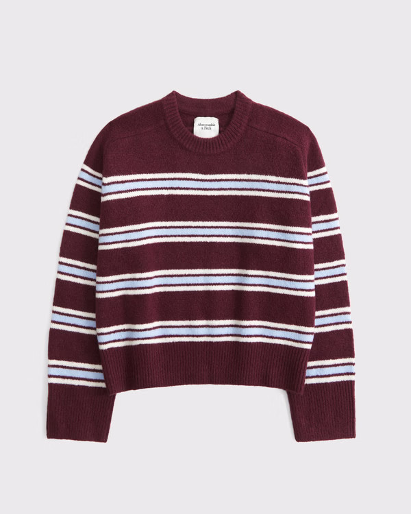 The A&F Madeline Crew Sweater | Abercrombie & Fitch (US)