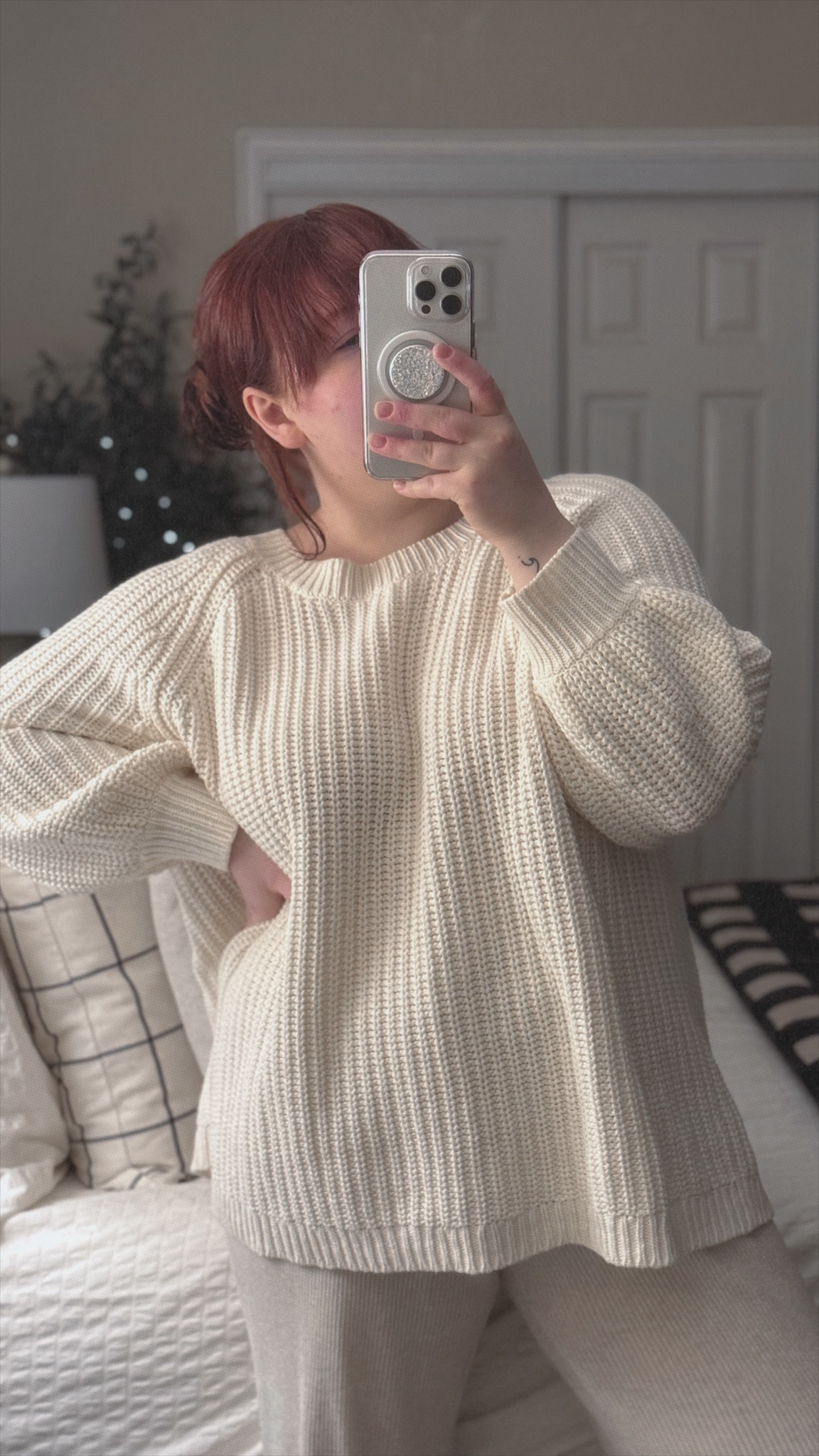 Cozy winter whites ❄️✨🤍

#LTKSeasonal #LTKstyletip #LTKmidsize