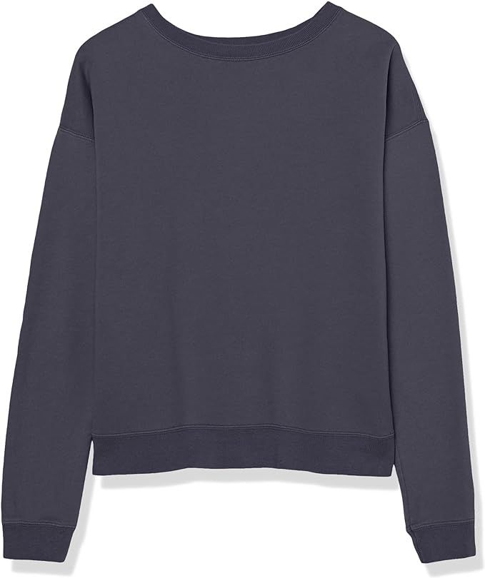Hanes Originals, Lightweight Fleece Sweatshirt for Women, Garment Dyed | Amazon (US)