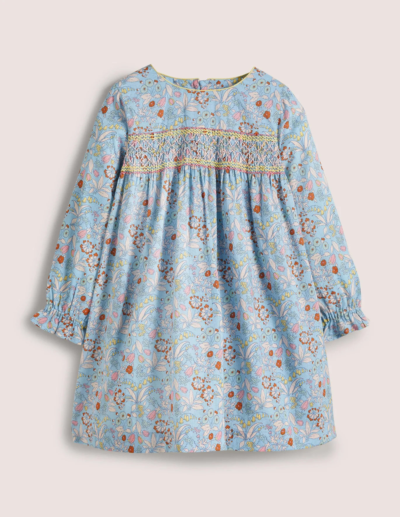 Long-sleeved Smock Dress | Boden (US)