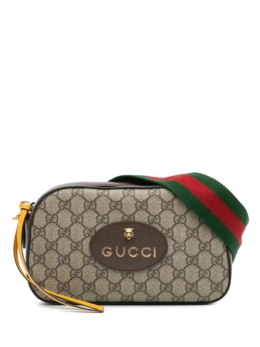 Gucci Pre-Owned 2000-2015 GG Supreme Neo Vintage crossbody bag - Brown | Farfetch Global