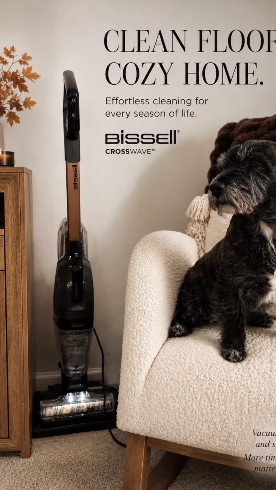 gifted by Bissell Clean 

@bissellclean 

If you have a toddler and a dog, you know clean floors don’t last long. 😂🐾

Snack crumbs, muddy paws, spills… it never ends. The Bissell CrossWave has become one of my favorite time-saving cleaning hacks because it vacuums and washes my floors at the same time. Less time cleaning means more time with my family. 🤍✨

Do you have a toddler, a pet, or both? Tell me which one makes the bigger mess! 👇

https://app.im.skeepers.io/c/hhz5u/r/hclvy

#BissellCrossWave #CleanTok #MomLife #ToddlerMom #DogMom