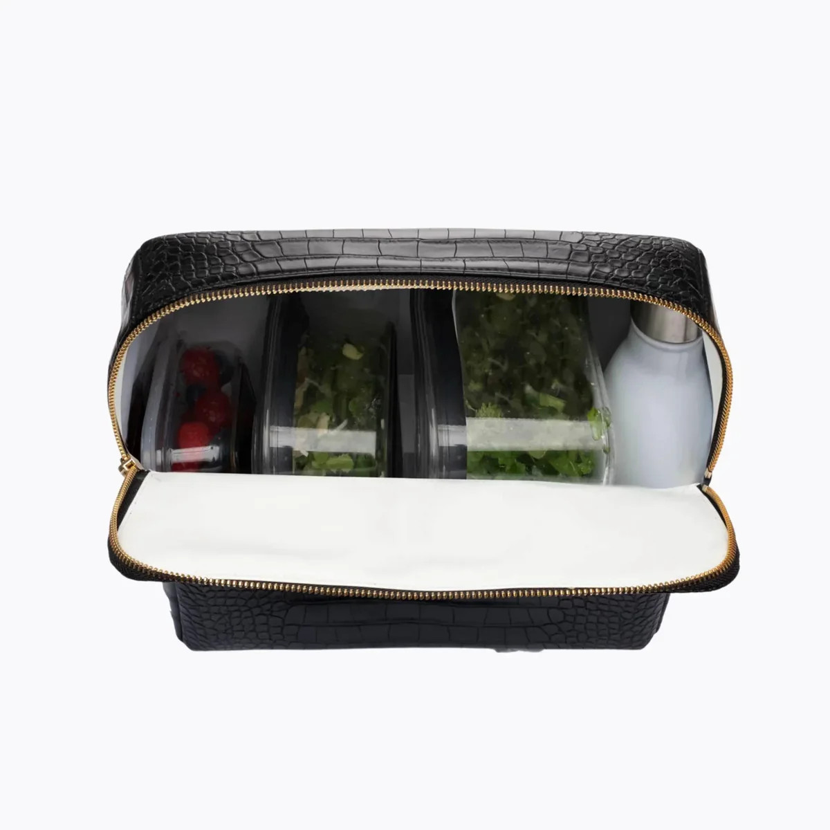 THE POUCH - BLACK CROC | Modern Picnic