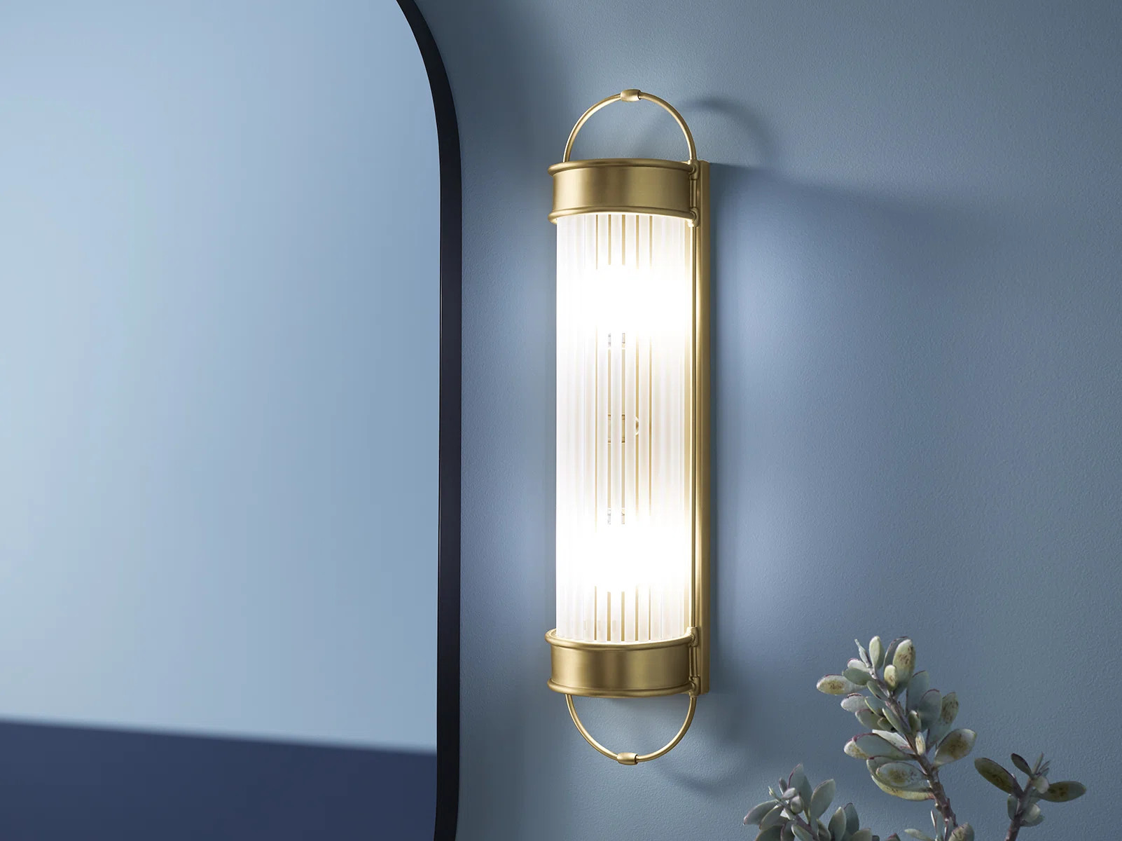 Terret 21-In Two-Light Bath Bar | Wayfair North America