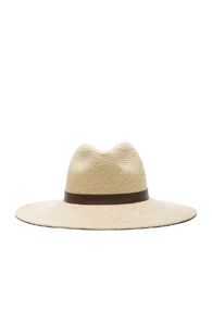 Janessa Leone Gloria Straw Hat in Neutrals | FWRD 