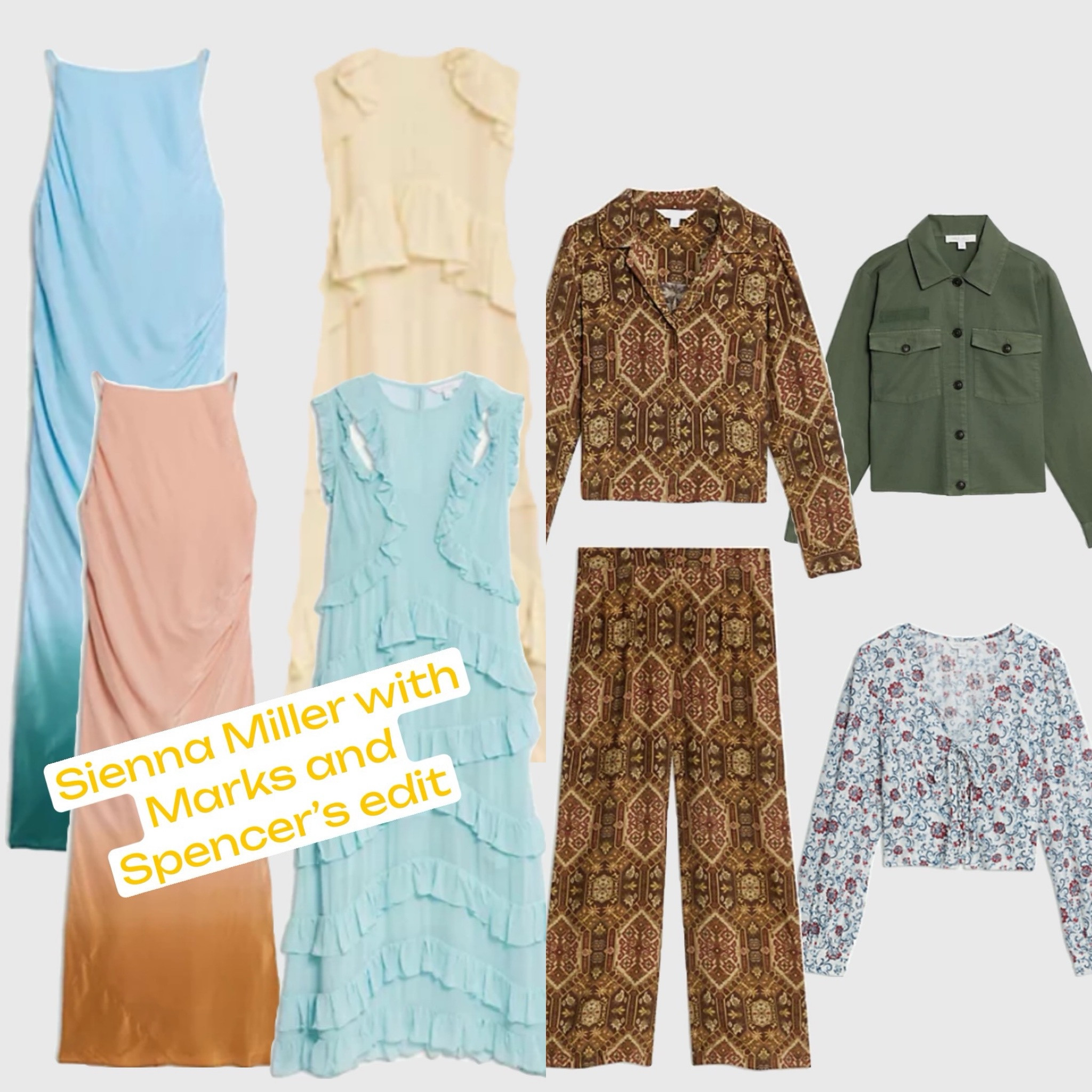 YOU WONT WANT TO MISS THE SIENNA MILLER EDIT EXCLUSIVE TO MARKS AND SPENCER’S 🛍️🛍️🛍️

Celebrating a decade of iconic style. A limited-edition capsule collection designed by Sienna Miller and inspired by her own coveted wardrobe and love of vintage. Embrace the free-spirited style of the Seventies with tops, dresses, jeans, jackets and swimwear designed to be worn season after season.

#capsulewardrobe #monochrome
#blackandwhite #Twopiece #matchingpieces #casualstyle #outfitinspo #blackandwhite #chic
• Capsule wardrobe • spring wardrobe • monochrome • how I styled it • styling • H&M • asos • trending
•workwear • airport travel outfit •preppy style •the edit #marksandsparks 



#LTKireland #LTKsummer #LTKeurope