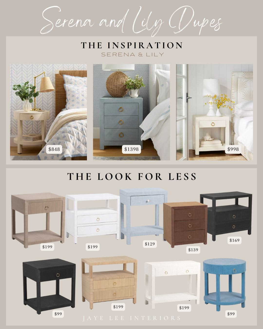 Serena and Lily Coastal Casual Style at a Fraction of the Price... raffia nightstands, end tables, side tables bedside tables, 2-drawer nightstand, 3-drawer nightstand, dresser, bedroom furniture, primary bedroom, kids bedroom, boys bedroom, girls bedroom, nursery furniture, coastal home, beach house, resort style, look for less, Homegoods, TJ Maxx, Marshall's, Serena and Lily Dupes, boujee on a budget, splurge vs. steal, luxe for less

#LTKHome#LTKSaleAlert#LTKTravel 

 

#LTKSummerEdit #LTKFindsUnder100 #LTKStyleTip