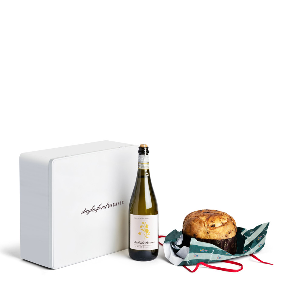 Prosecco & Panettone Tin | Daylesford Organic