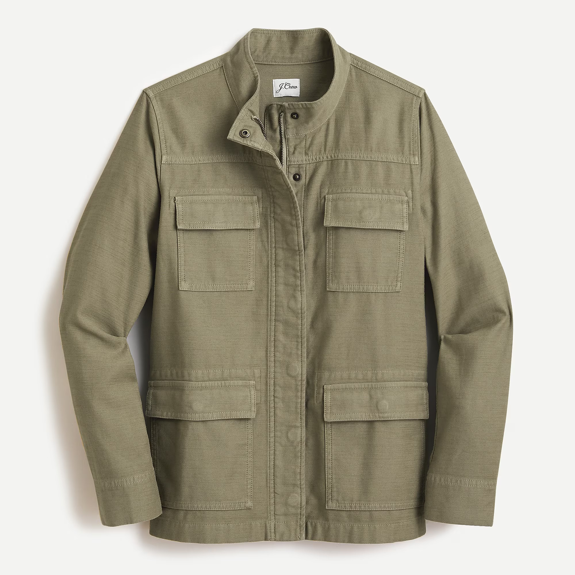 Garment-dyed military jacket | J. Crew US