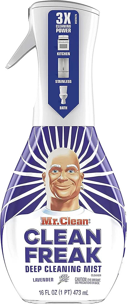 Mr. Clean Freak Deep Cleaning Mist Multi-Surface Spray Lavender Bundle, 1 Starter + 1 Refill | Amazon (US)