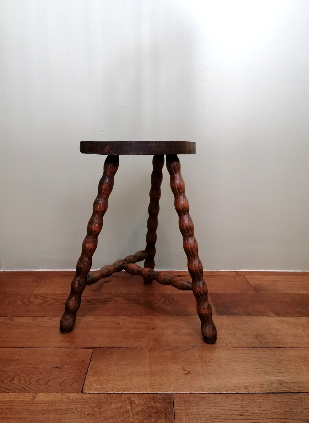 Tripod Stool, Wooden Stool, Vintage Stool, Tripod Farm Stool, Cowherd Tripod Stool, Tripod Stool,... | Etsy (US)