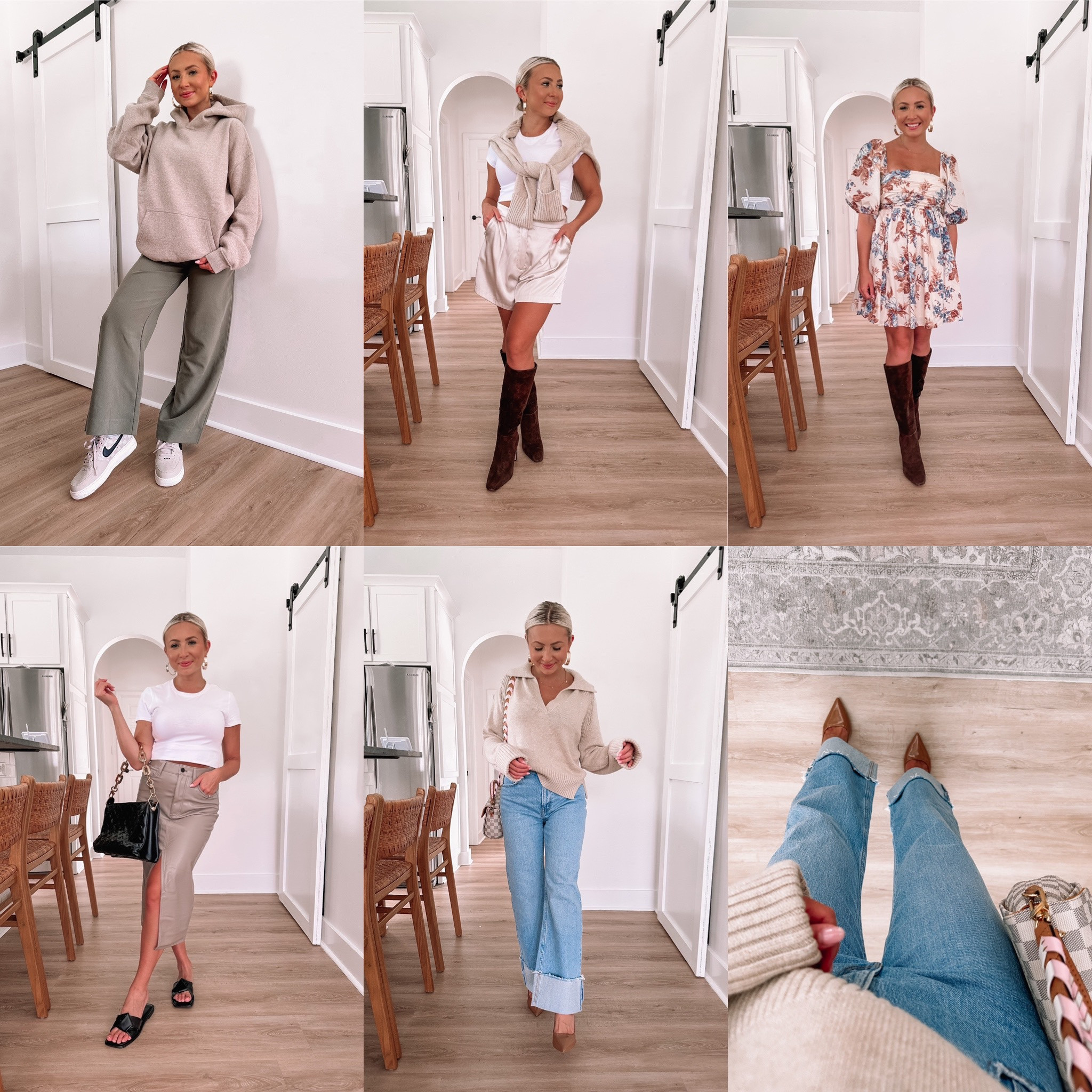 Abercrombie neutrals ALL on sale for Labor Day! Wearing a 27 in the bottoms, large hoodie, small tee, small dress. #neutrals #fallstyle #fallfashion 

#LTKshoecrush #LTKSeasonal #LTKsalealert