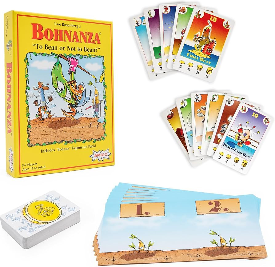 Amigo Games Bohnanza Classic Card Game – Plant & Harvest Your Beans in This Exciting Strategic ... | Amazon (US)
