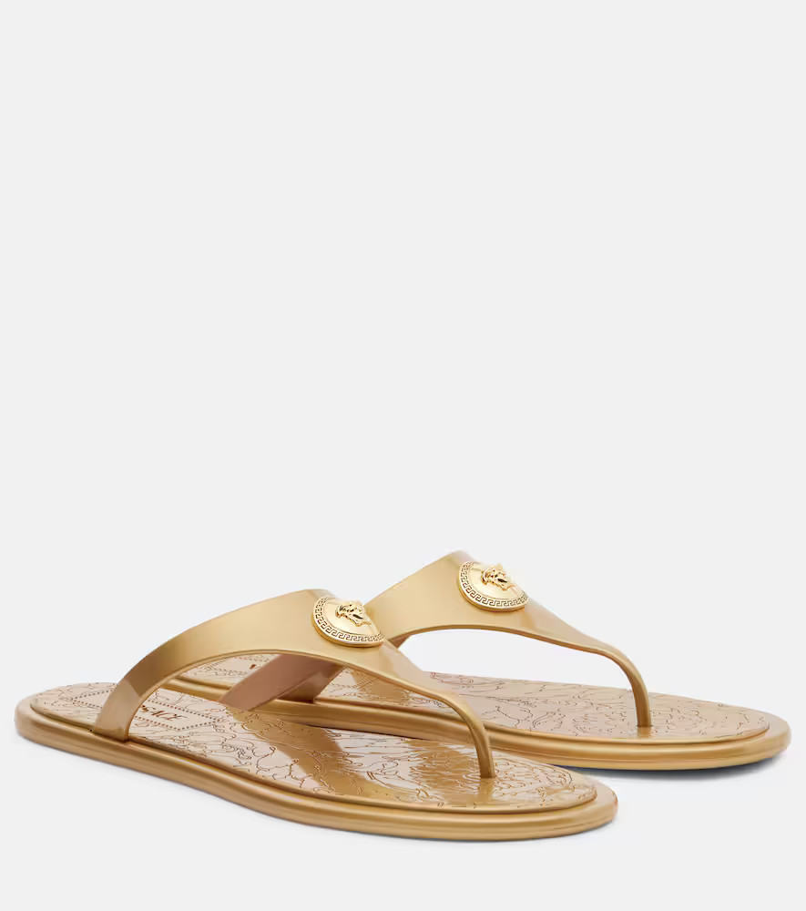 Versace Alia Medusa thong sandals | Mytheresa (US/CA)