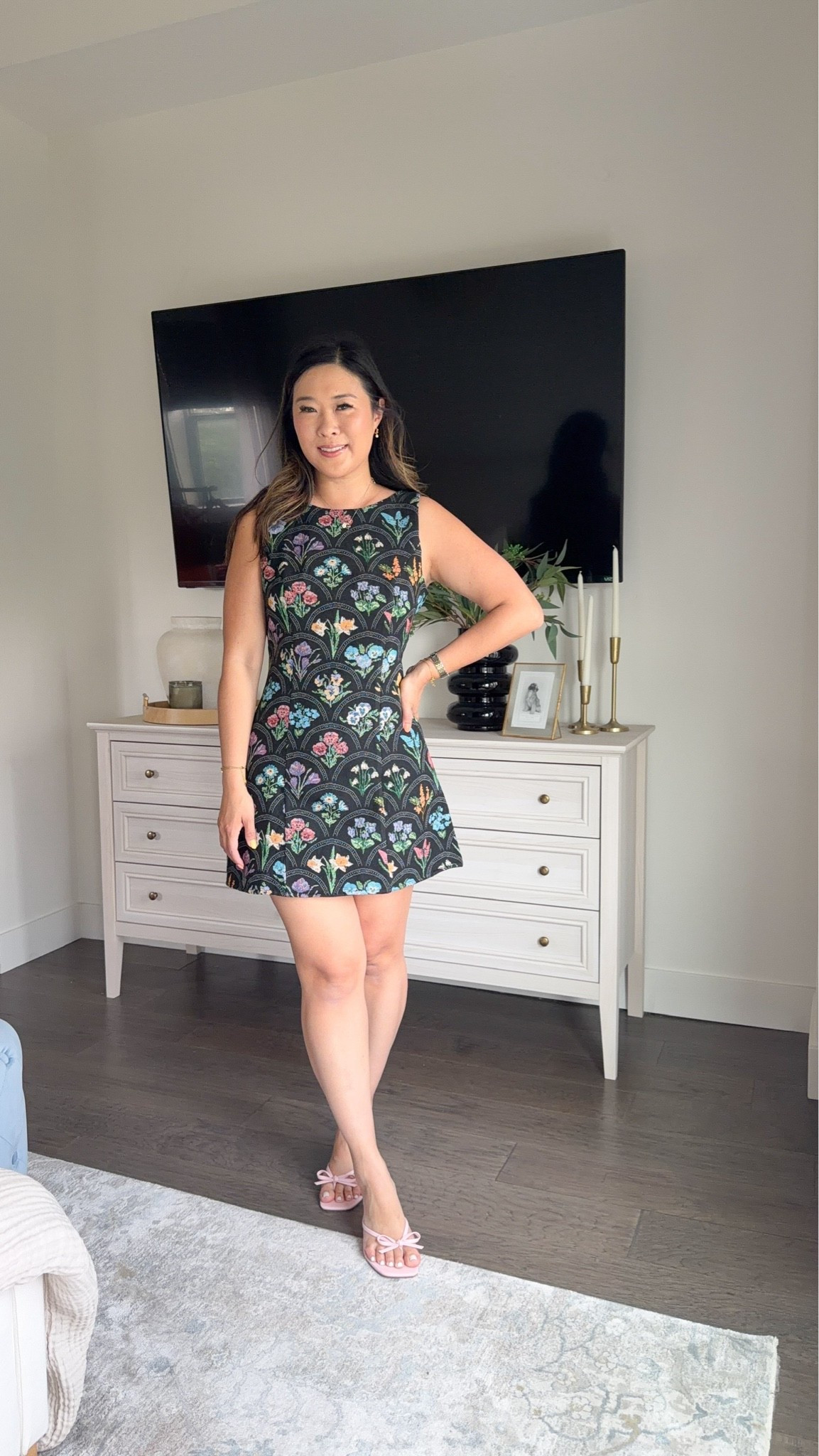 Amazon floral dress // special occasion dress // mini dress // affordable fashion // tcs 

Wearing a medium

#LTKSeasonal #LTKootd #LTKPetite