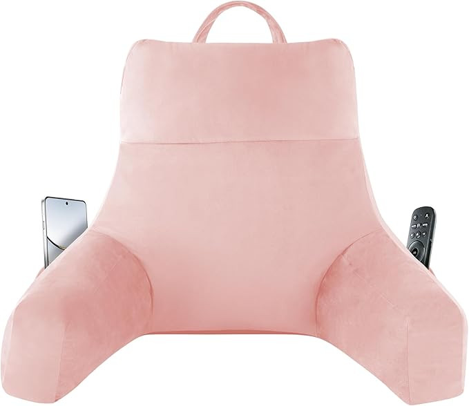 IPYNBAP Back Pillow for Bed Sitting up, Reading Pillow for Sitting in Bed Adult, Back Support Pil... | Amazon (US)