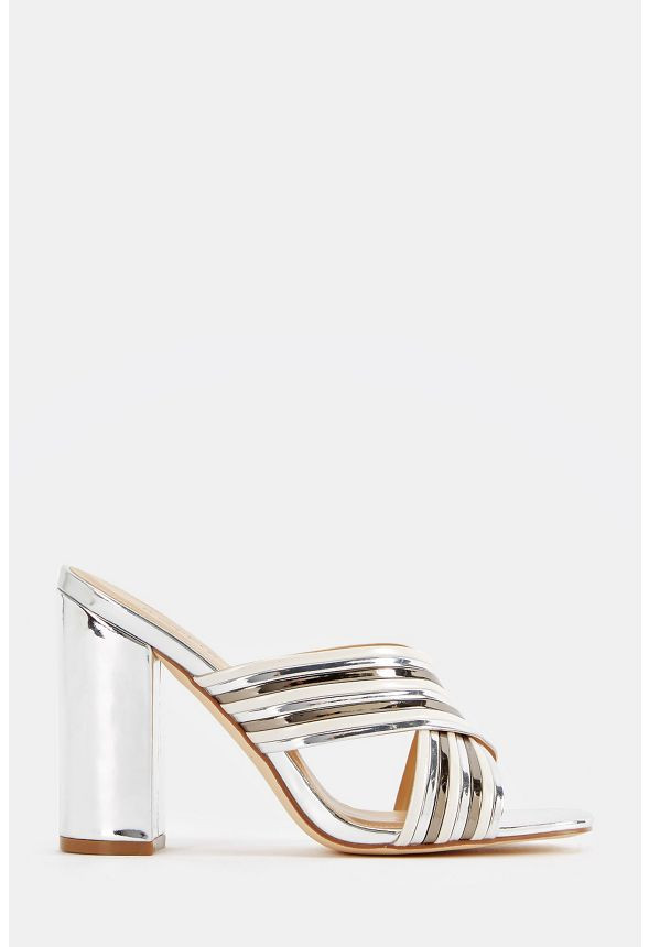 Keiana Mirrored Mule | JustFab