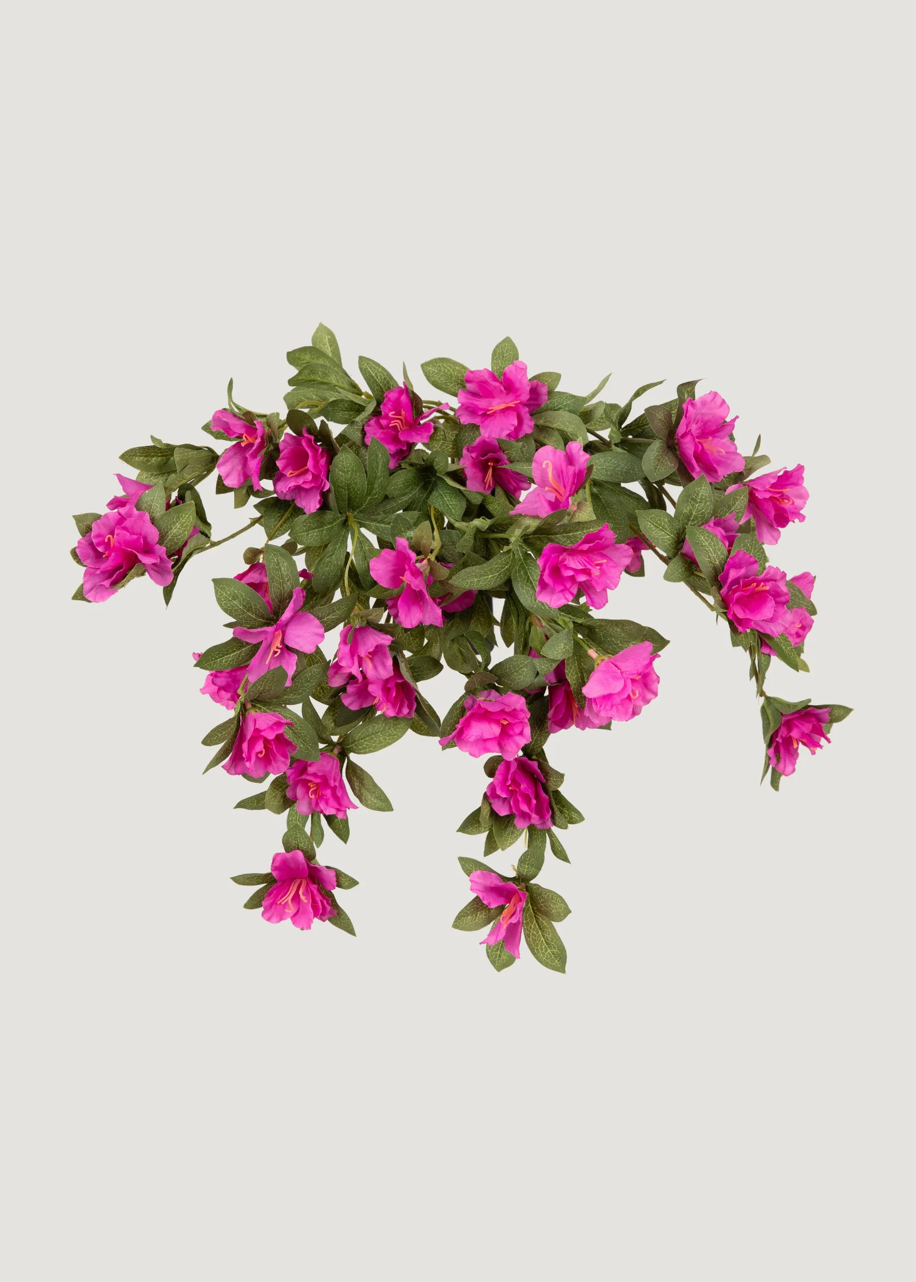 Pink Azalea Hanging Bush | UV Treated Outdoor Fake Flowers | Afloral | Afloral