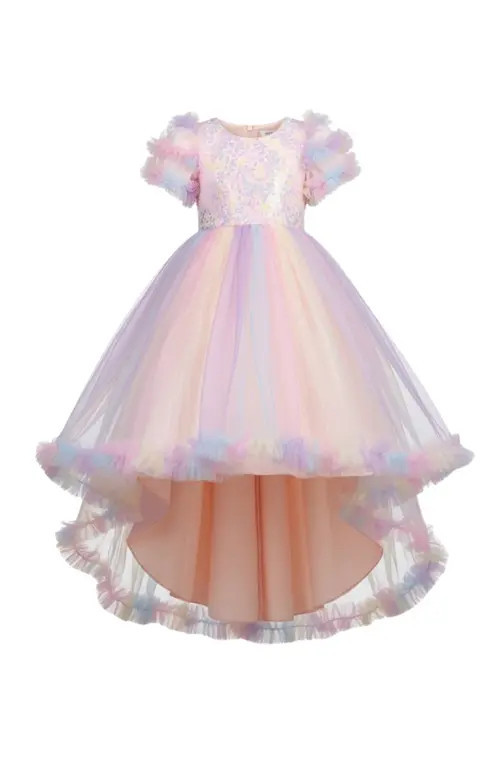 Mia Belle Girls Adorable Party Dressy Dress in Pink at Nordstrom, Size 2-3T | Nordstrom
