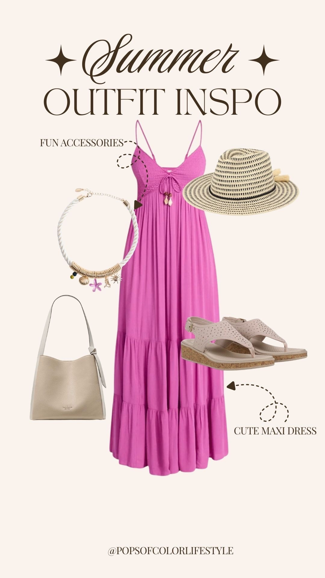 Elevate this pink maxi dress for Summe

#LTKPetite #LTKMidsize #LTKTravel