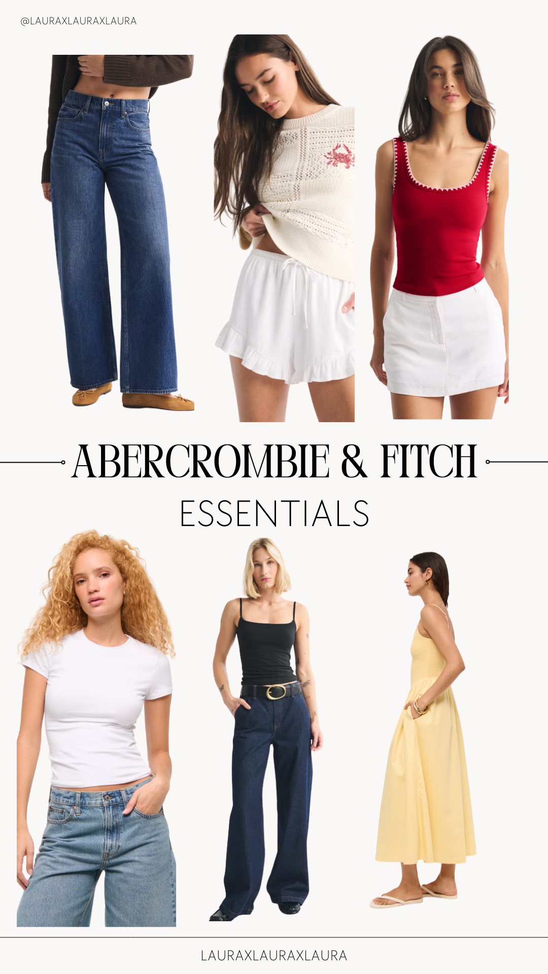 Building a soft, effortless spring wardrobe 🌿

These Abercrombie pieces feel timeless, breathable, and easy to style all season long.

Sharing my favorites while they’re on sale 🤍

#abercrombie #springsale #springessentials

 

#LTKootd #LTKgrwm #LTKSpringSale
