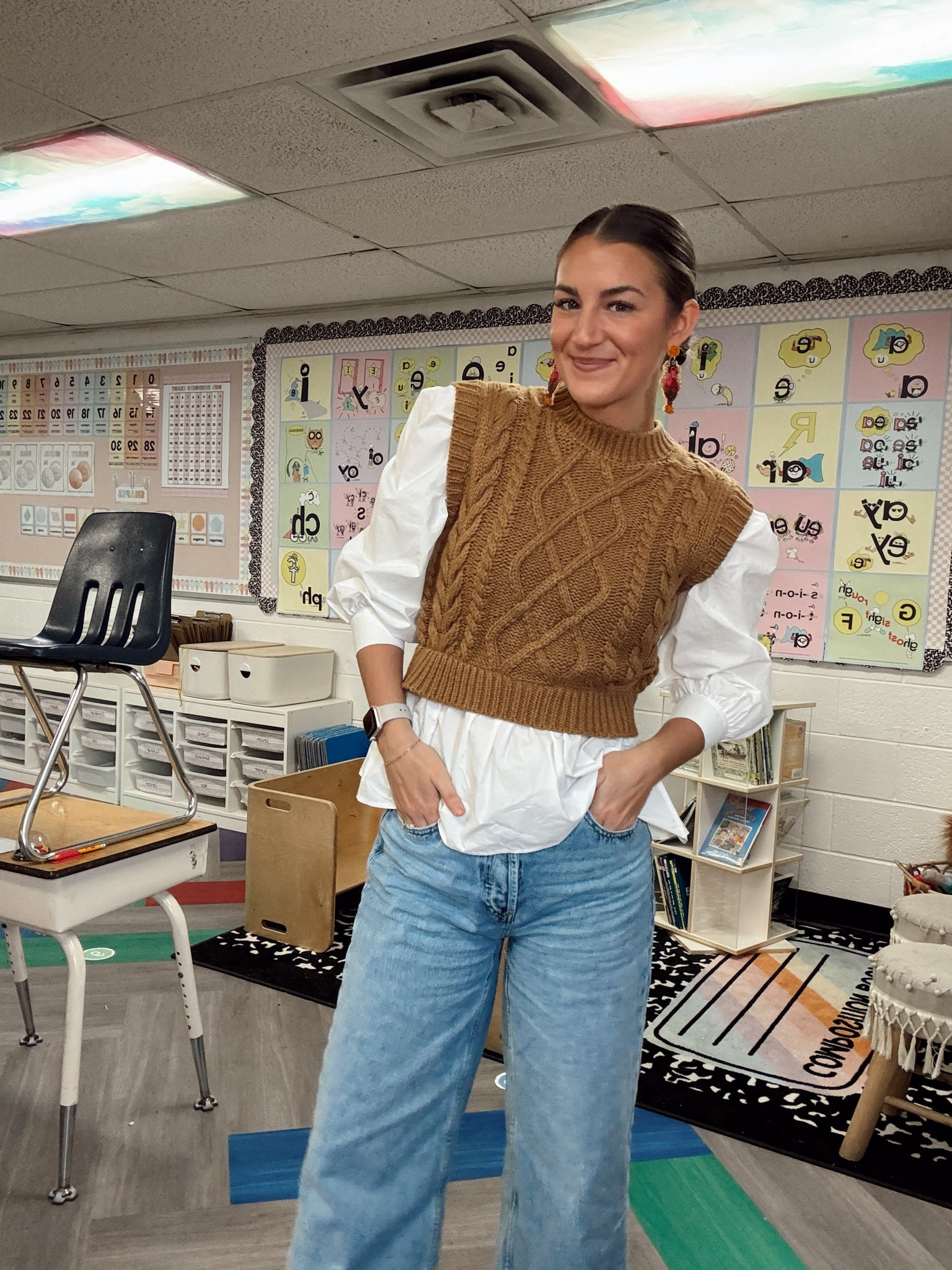 Teacher Outfit 🦃🫶🏼

#LTKWorkwear #LTKHoliday #LTKSeasonal