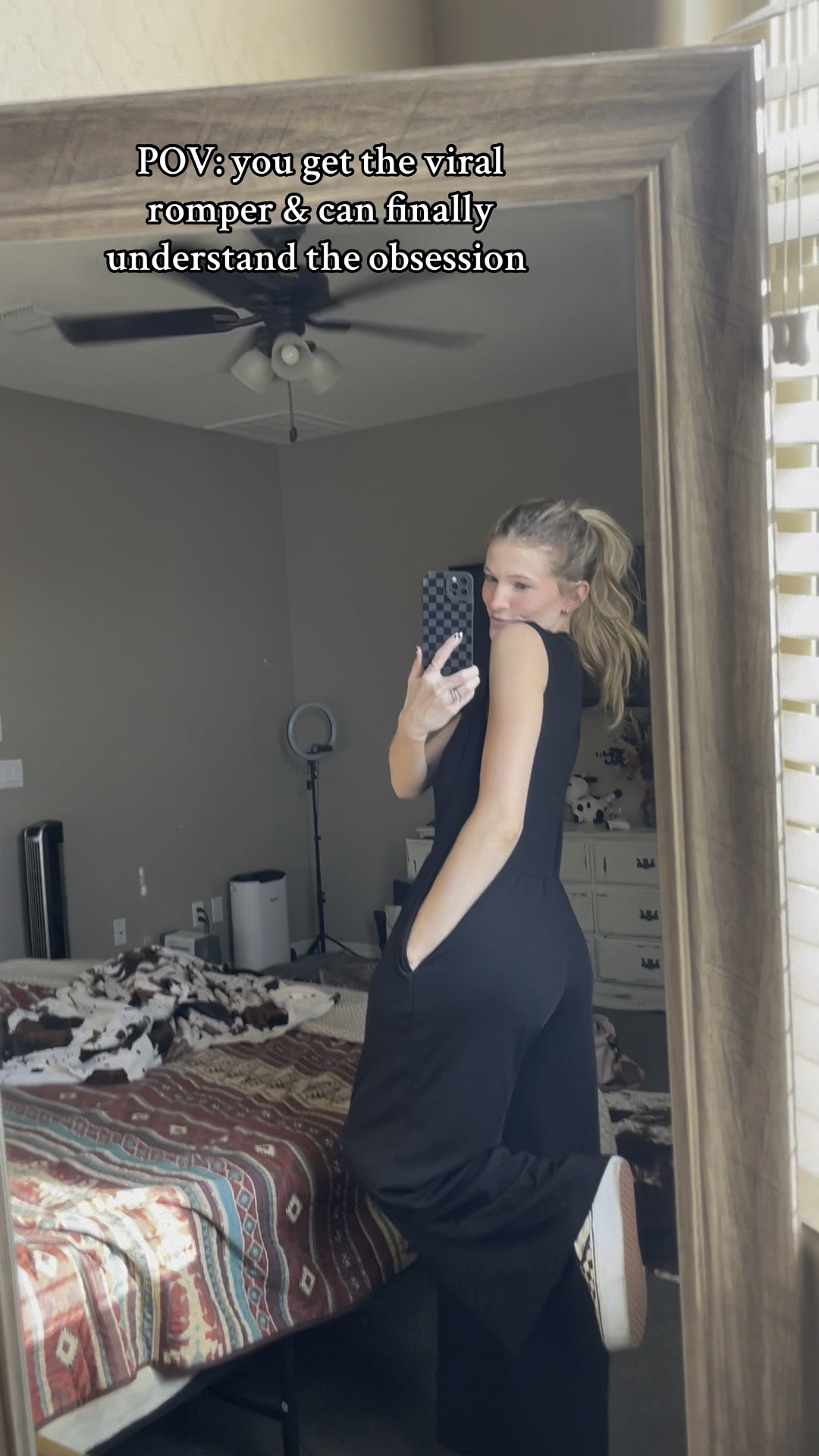 Obsessed is an understatement. I love comfy cute clothing & this jumpsuit fits so good 🥹 

#LTKStyleTip #LTKFindsUnder50 #LTKSeasonal