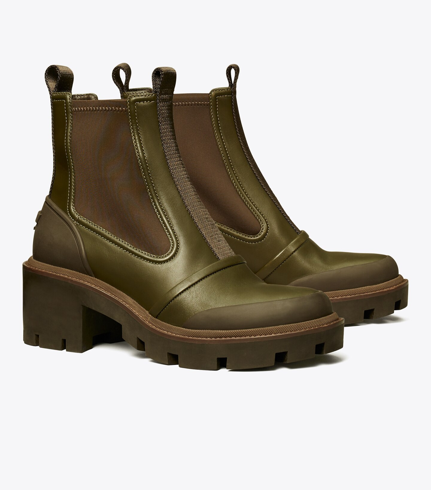 CHELSEA LUG-SOLE HEELED ANKLE BOOT | Tory Burch (US)