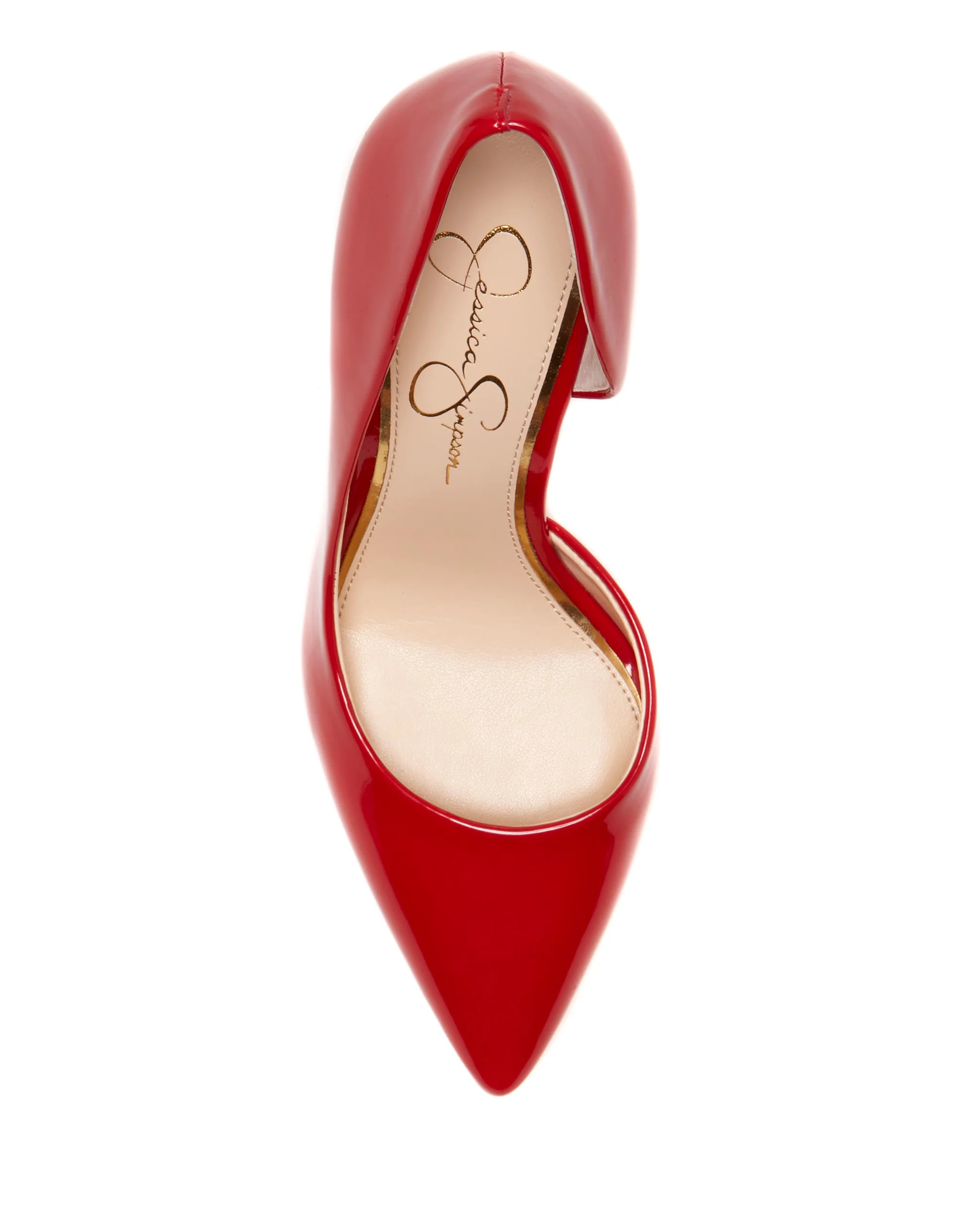 Prizma D'Orsay Pump in Red Patent | Jessica Simpson E Commerce