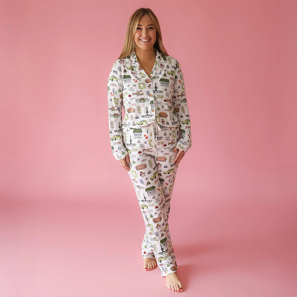 Friends Women's Luxe Pajama Pant Set | Posh Peanut