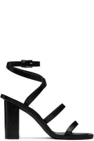 Black Juttal Heeled Sandals | SSENSE