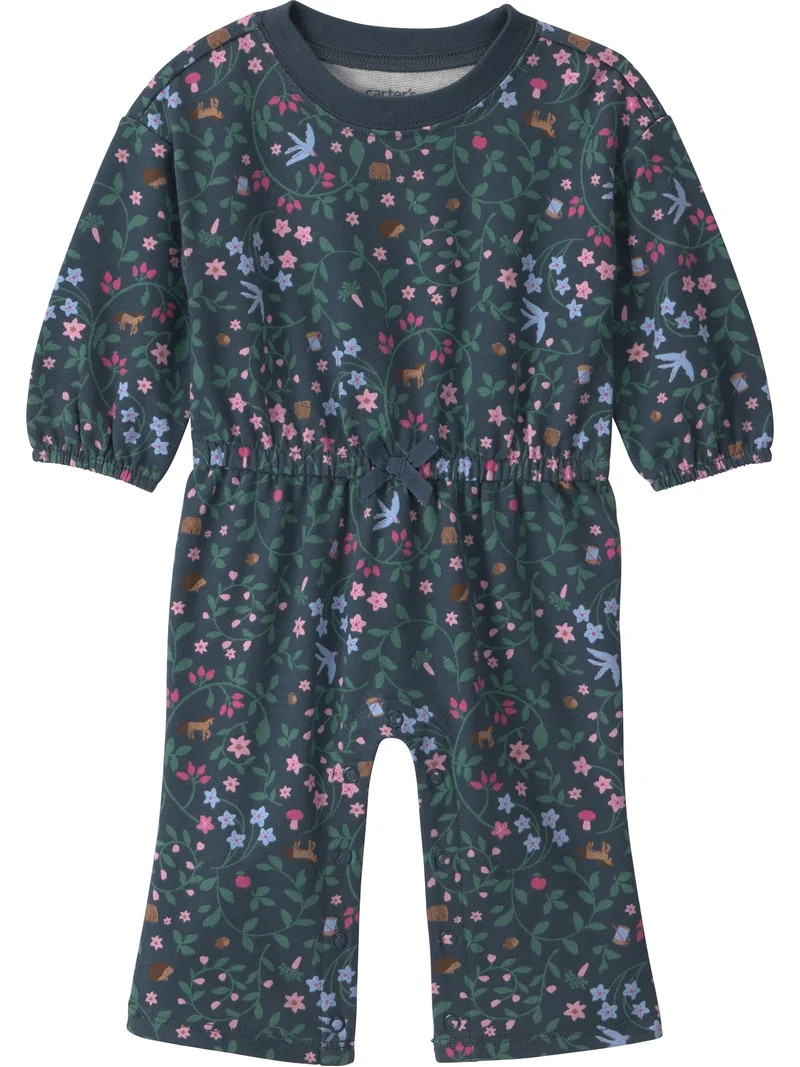 Carter's Child of Mine Baby Jumpsuit, Sizes 0/3-24 Months | Walmart (US)