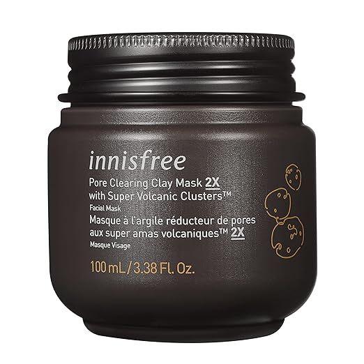 innisfree Pore Clearing Clay Masks: Volcanic Clusters, Removes Excess Oil, Non-Stripping | Amazon (US)