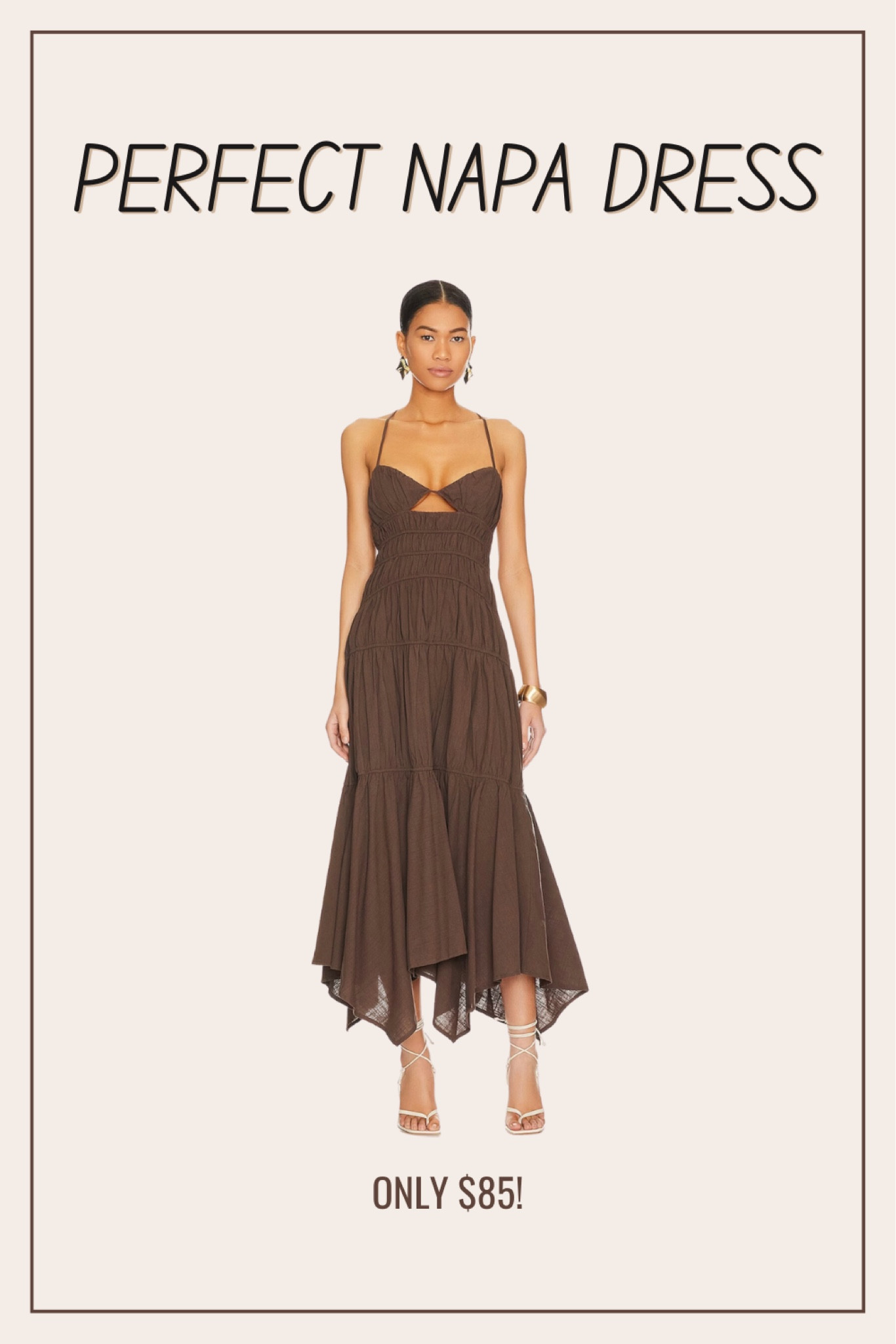 Found the perfect dress for your trip to Napa Valley! Flowy midi dresses are necessary to survive in the wine country summer heat. Perfect dress for wine tasting and going to dinner!

#LTKstyletip #LTKtravel #LTKunder100